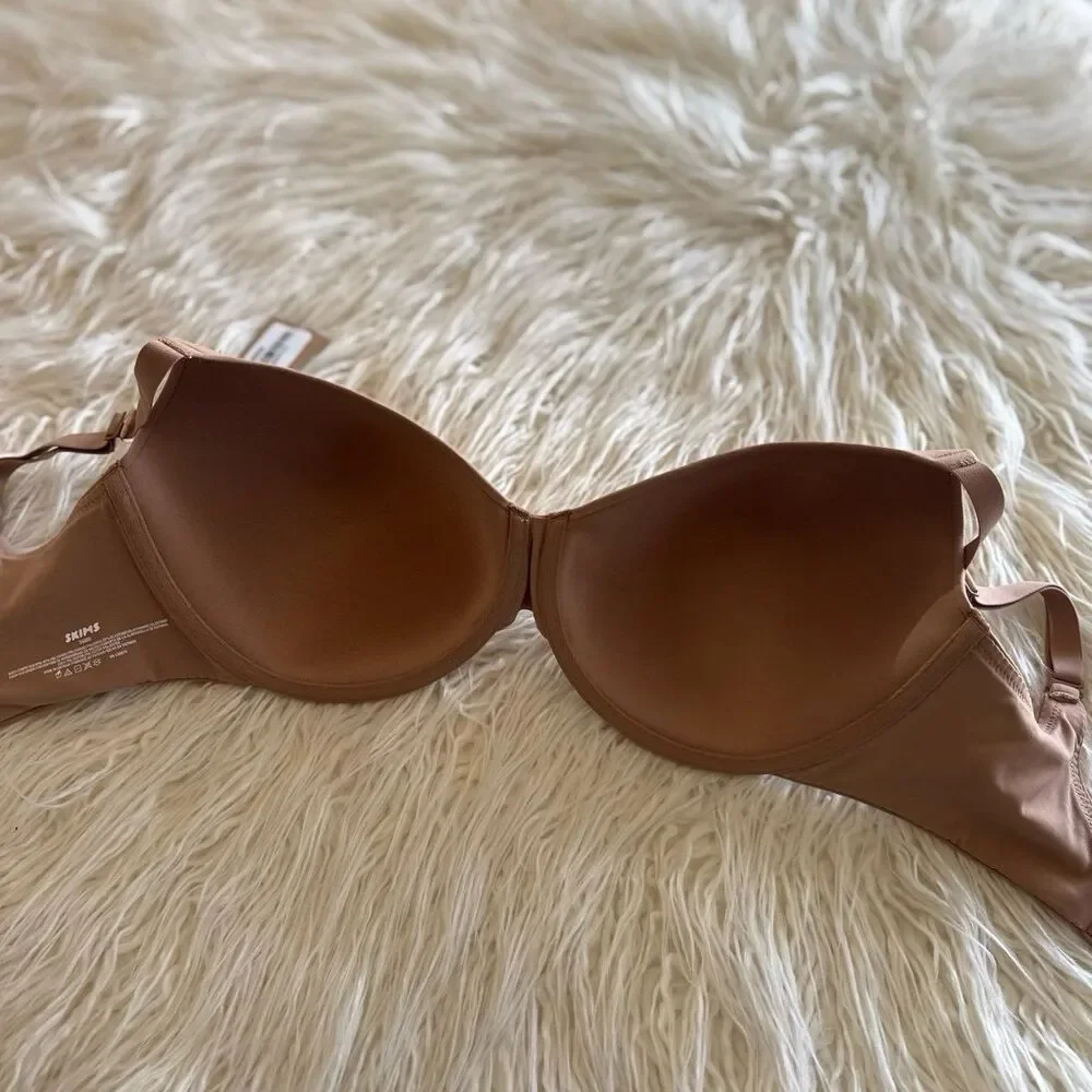 Skims Fits Everybody T-shirt Bra Sienna Size 34DDD - Picture 6 of 8